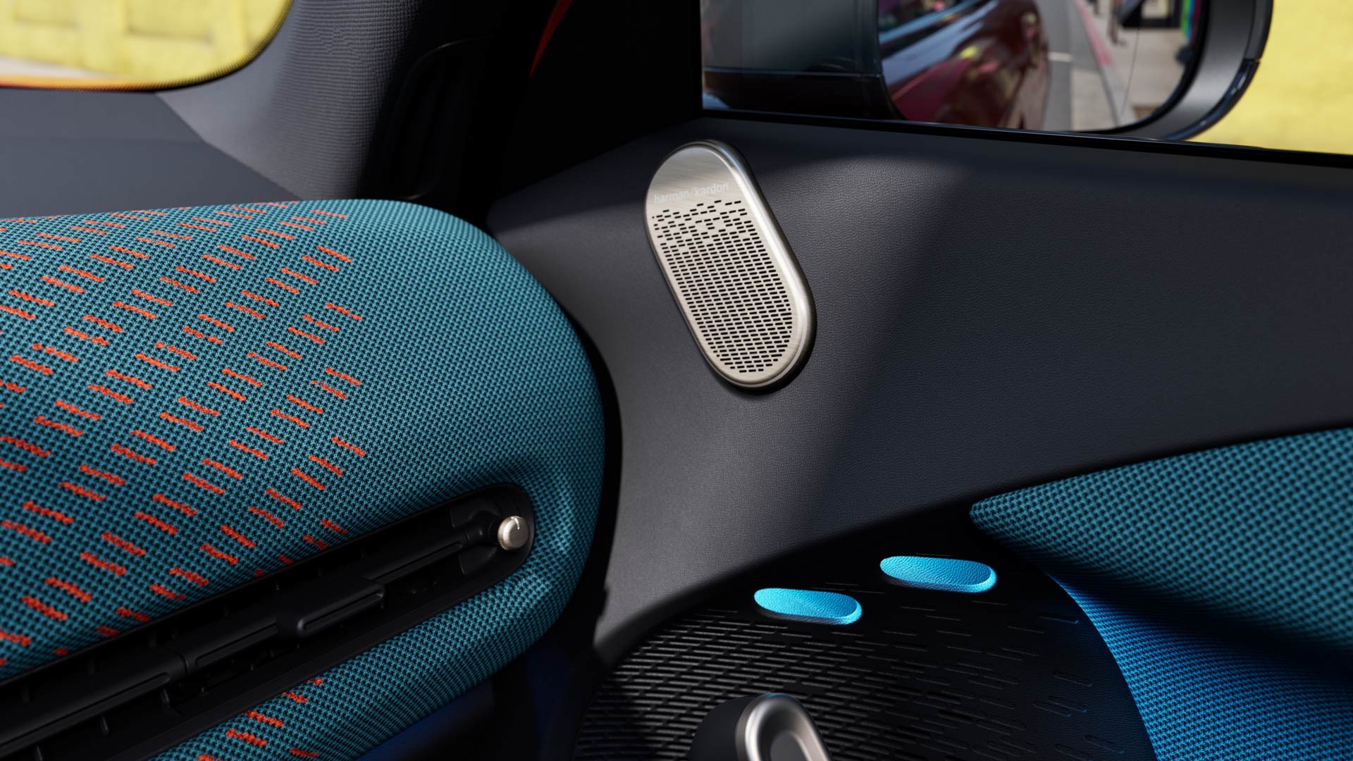 MINI Aceman 100% eléctrico - sostenibilidad - tejidos reciclados